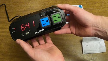 Brief Overview Sharp SPC137 Alarm Clock