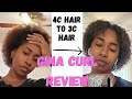 Keeping it Real and Unfiltered about the Gina Curl!!! 4C hair to 3C Hair