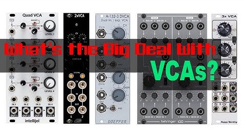 Modular Synthesis 101 | Part 4 | VCAs
