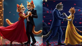 이 고양이 커플의 댄스는 당신을 말문이 막히게 할 거예요! 😻🌹 screenshot 4