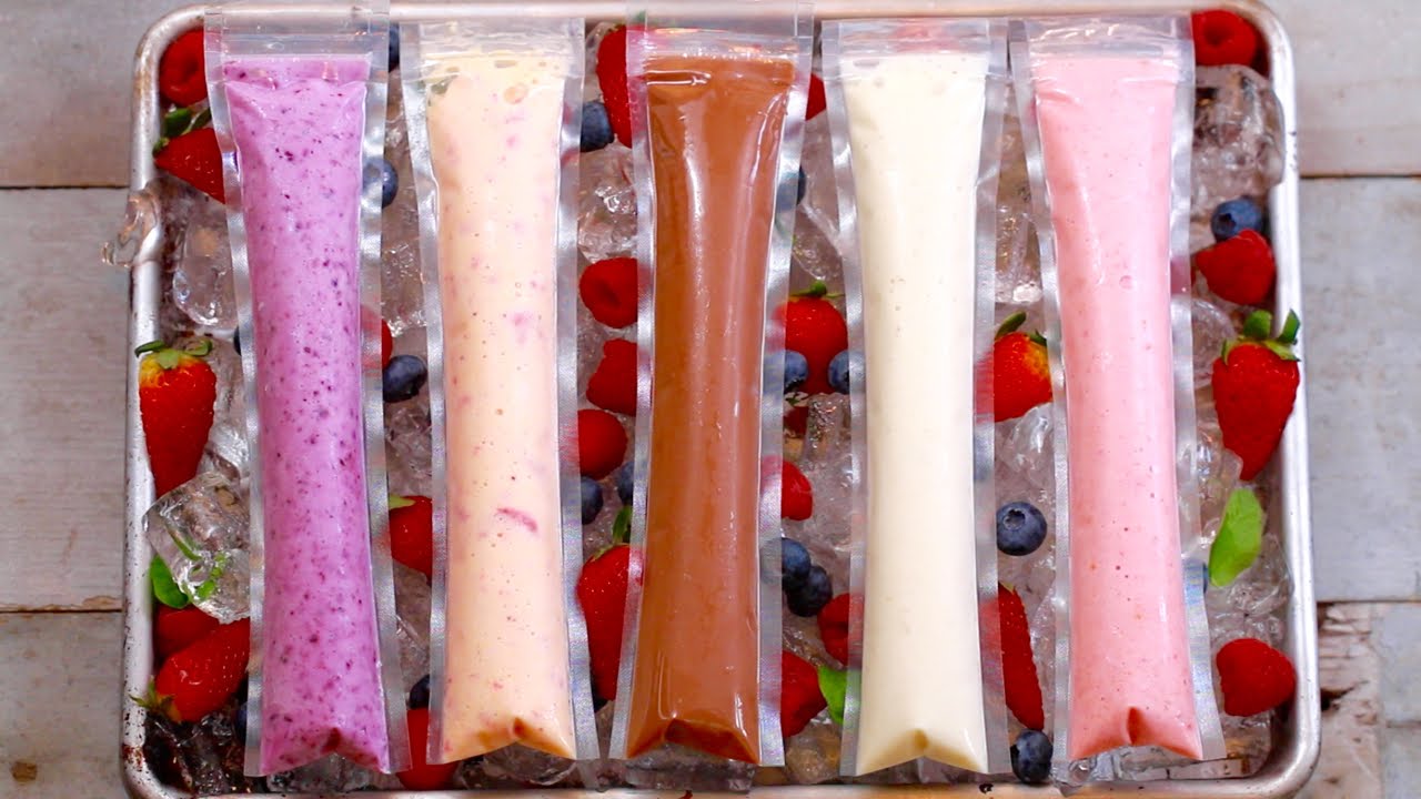 Frozen Yogurt Pops (5 Easy Snacks) Gemma