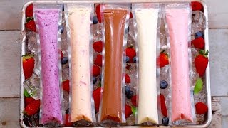 Frozen Yogurt Pops (5 Easy Snacks) Gemma's Bigger Bolder Baking Ep  118