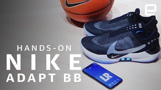 nike basketball shoes self lacing