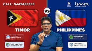 Timor Vs Philippines