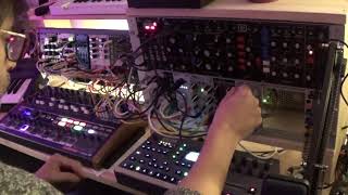 RACKORD ONE - Pablo Malatesta  - Modular Techno Rehearsal - Live at studio