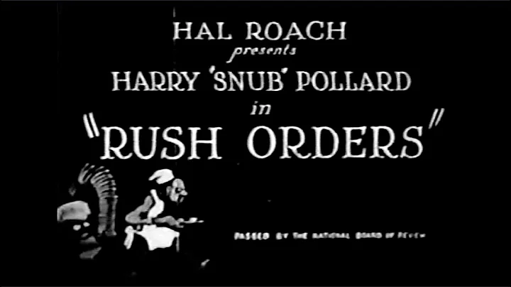 'Snub' Pollard,Sammy Morrison"Sunshin...  - Rush O...