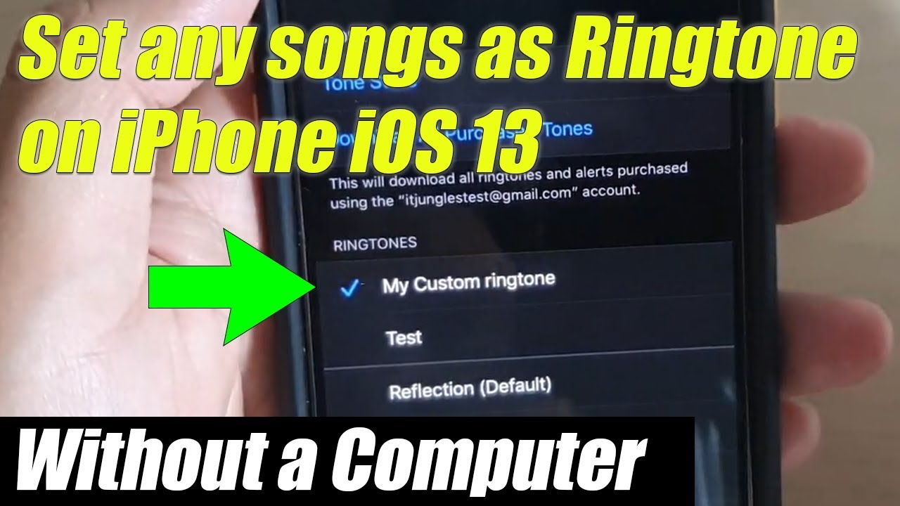 iphone set ringtone to mp3