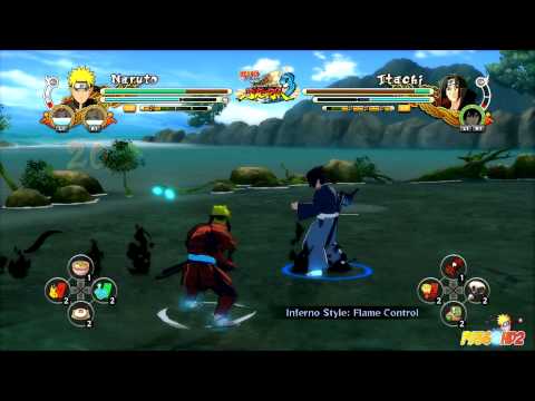 O Naruto Storm 3 de PS2 ( ISO modificada ) do Naruto Shippuden