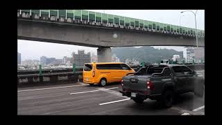 2023052502 景美女中榮總快速公車 KKA-0987 @ 國道一號台北交流道-建國高架民權東路上方