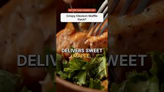 The Crispiest Chicken & Waffle You'll Ever Make #Shorts