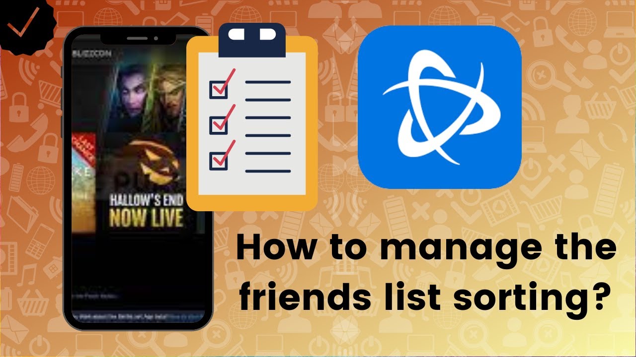 How to manage the friends list sorting section in Battle.net? - YouTube