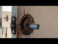 [DIY]ドアノブ交換方法☆レバーハンドルに！築45年の家を購入。ど素人が99%DIY ☆