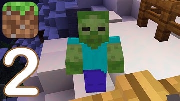 Minecraft: Pocket Edition - Survival Gameplay Walkthrough Video Part 2 (iOS, Android)