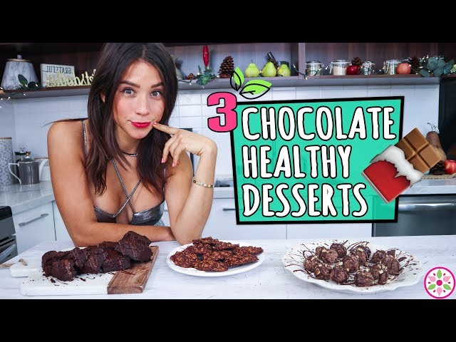 3 CHOCOLATE DESSERTS! - Healthy & Easy 🍫Yovana