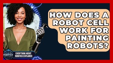 How Does A Robot Cell Work For Painting Robots? - Everything About Robotics Explained
