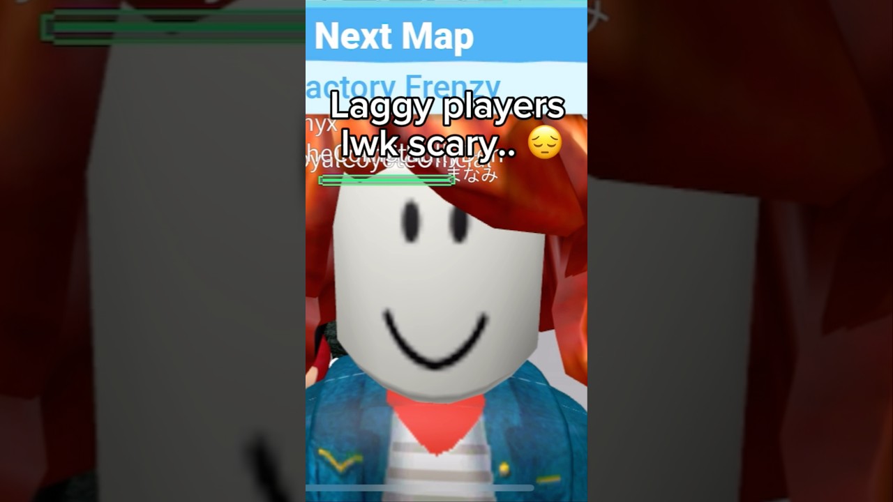 Why Are Laggy Players Scary Sometimes 4urpage Roblox Robloxmemes 
