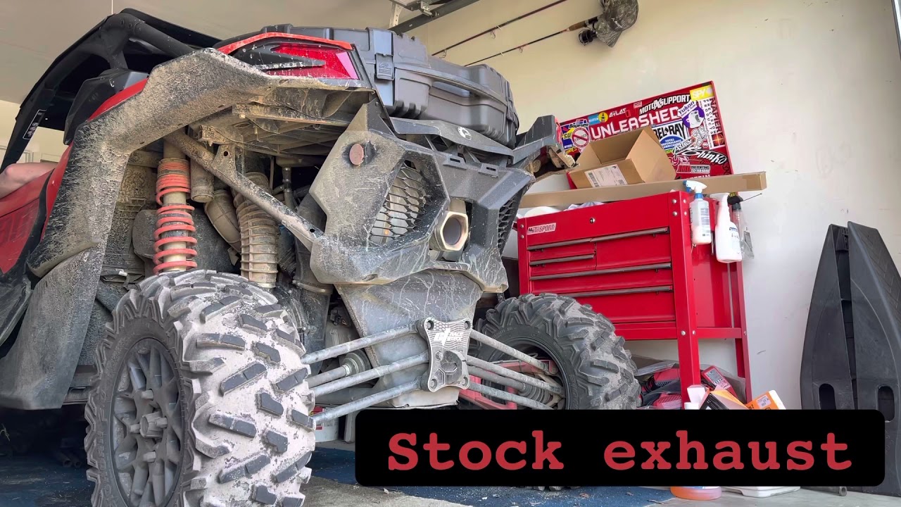 Can Am Maverick X3 Ironclad Industries Reaper Valved Exhaust YouTube
