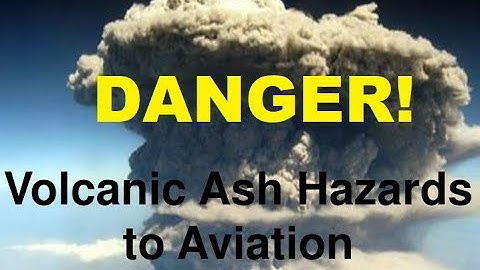 How to prevent aircraft flying into volcanic ash clouds