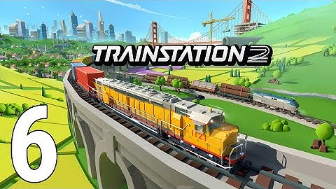 Train Station 2: Railroad Sim Gameplay Walkthrough Part 6 - Britain [iOS/Android Games]