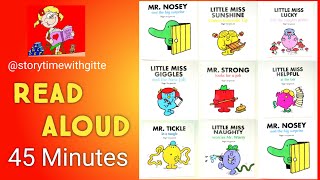 📚READ Aloud books for children📚 | Mr. Men Books |Mr Nosey, Mr Strong,Little Miss Sunshine #kidsbooks