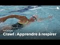 Apprendre  respirer  crawl