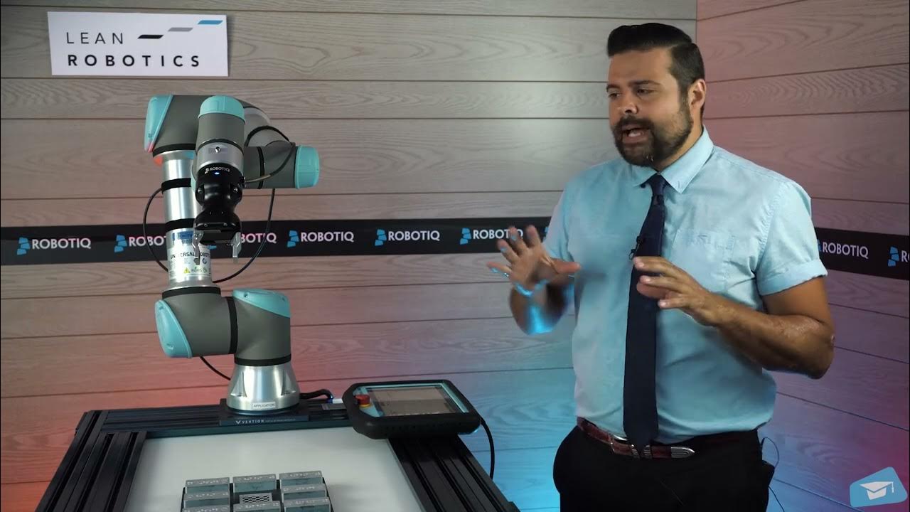 Robot tutorial Robotiq Wrist Camera Visual Offset Presentation