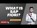 What is SAP Fiori explained in detailed | SAP S4HANA | Bhagwat Bhokare