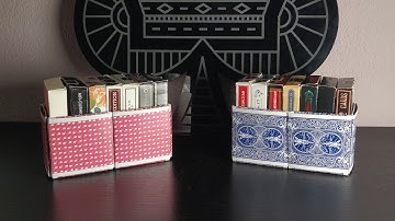 MUST HAVE: Make Your Own CUSTOM Playing Cards Deck Display / Storage / Box