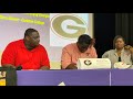 Throwback ahead of selection in 2024 nfl draft watch amarius mims sign with uga