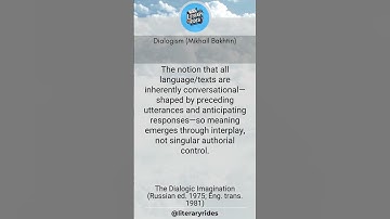 Dialogism by Mikhail Bakhtin Explained!