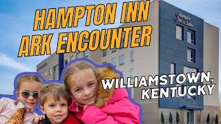 Where To Stay Near Ark Encounter? Full Tour Of Hampton Inn Family Room