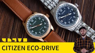 Citizen Eco-Drive - японский привет Oris Pointer