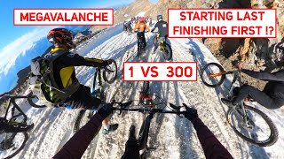 MEGAVALANCHE 2022  !? 1 VS 300 RIDERS ? STARTED LAST, DID I WON !? FULL RUN GOPRO | ANTONI VILLONI