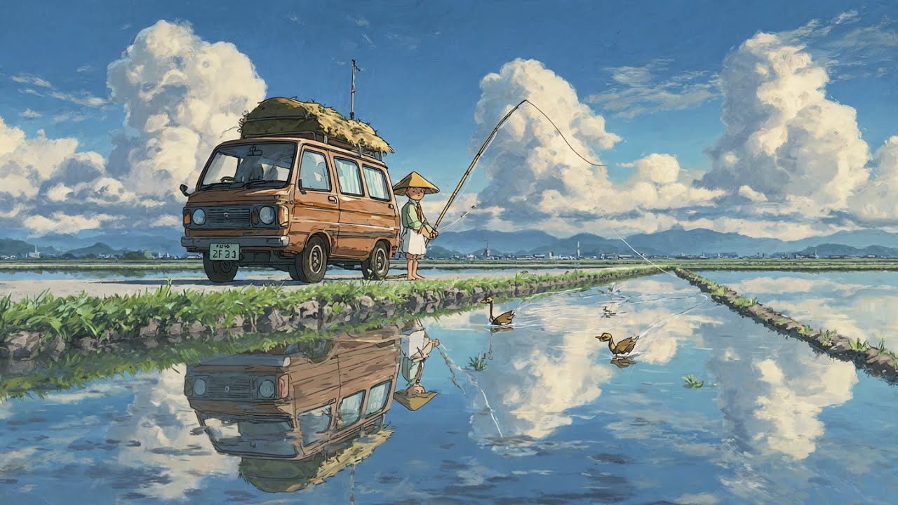 🚐✨ Night Drive Lo-fi | Nonstop Van Roadtrip Chill Mix | Live Study & Relax Beats