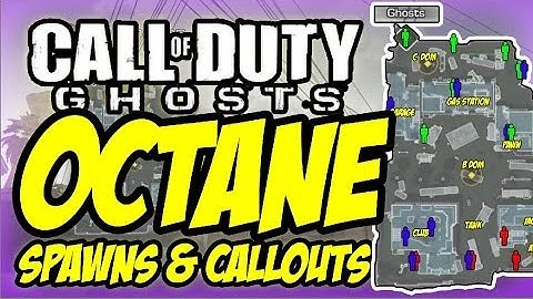 COD GHOSTS SPAWNS - Octane Spawns & Callouts - Call Of Duty: Ghosts Multiplayer Maps