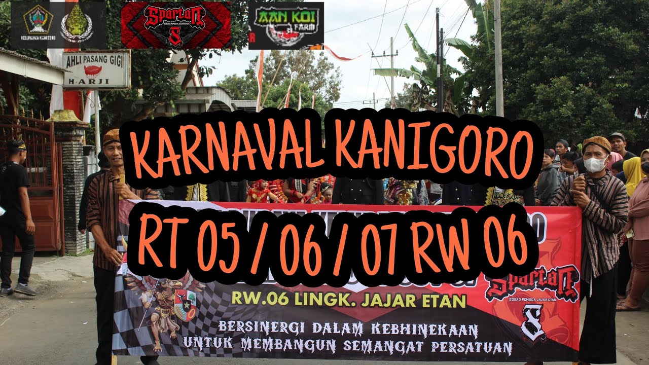 After Movie Karnaval Kanigoro, Blitar 2022 ( SPARTAN dan RT:5/6/7 RW:6 )