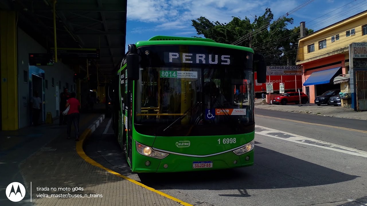 Exclusivo!!! Micro ônibus elétrico JAC ankai OE-8 MINI nortebuss 1 6998 em testes na linha 8014-10