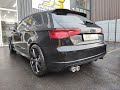Silencieux sport sur-mesure Audi S3 8v by JS PERFORMANCE