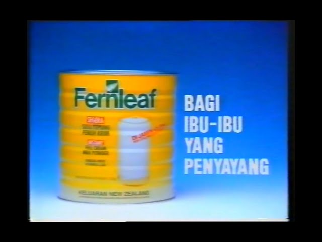 Iklan Susu FERNLEAF (1989) class=