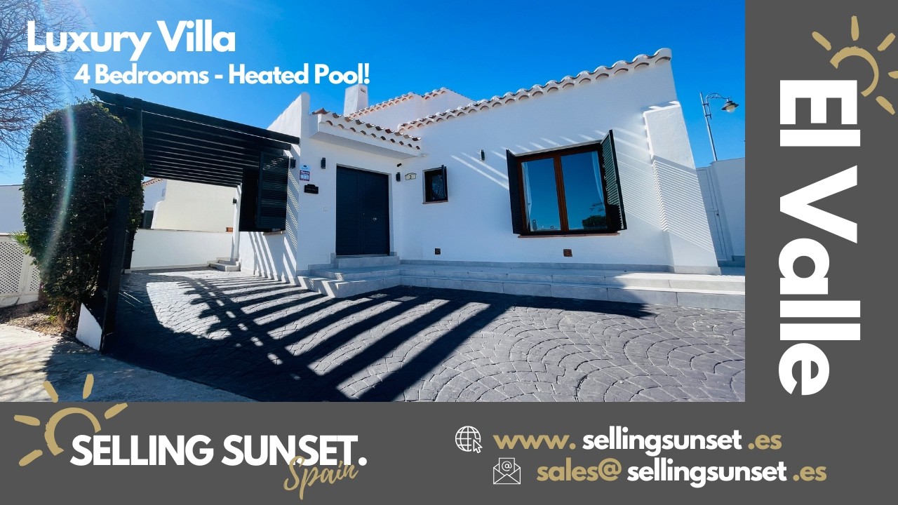 Продается вилла Sunset, Мурсия - роскошная вилла с 4 спальнями и бассейном с подогревом - гольф-к...