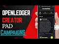 Binance Open Ledge ($OPEN) Creator Pad Campaign Step By Step Guide💯