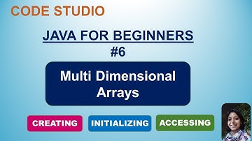Java Programming For Beginners in Hindi #6- Multidimensional Array | With Practical Example