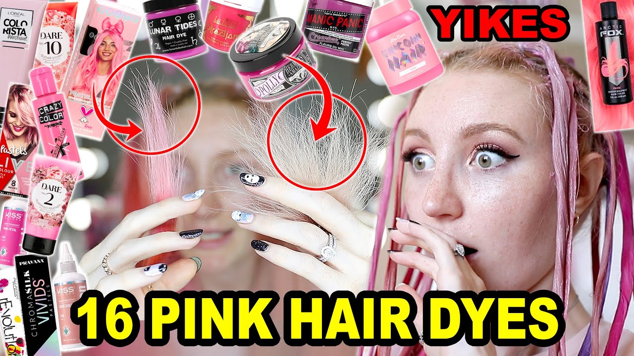 2. Best Pink Hair Dyes for Blonde Hair - wide 11