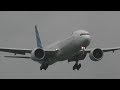 ✈8×B777 landing @Narita Airport rwy16R(WX970M/成田空港)