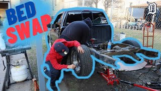 CHEVY SIDESTEP BED SWAP! (Part 1)