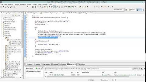 Android Socket - Java Server