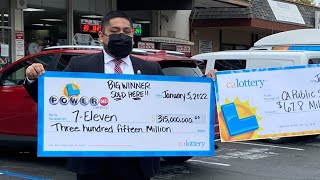 $316,000,000 Powerball ticket sold at 7-Eleven store in South Sacramento