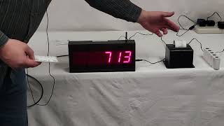 DC-Digital Wireless, Bar Code Scanner, Large LED Display and Printer System