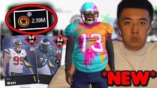 MY FIRST REACTION TO MADDEN MOBILE 21! BEST BUILD FOR THE YARD GAME MODE! *NEW*