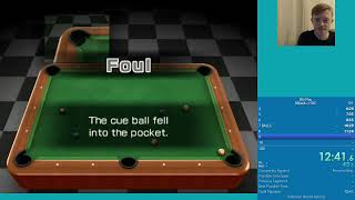 Wii Play - Billiards x100 Speedrun in 2:12:36